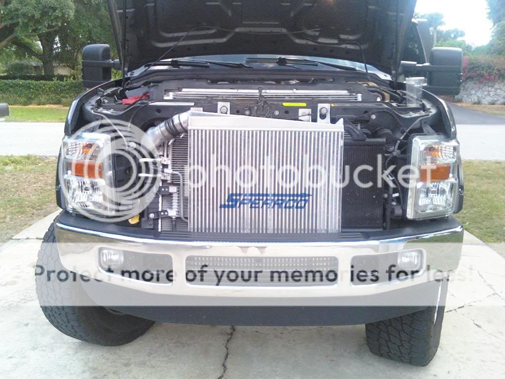 6.4 intercooler installed! Ford Powerstroke Diesel Forum