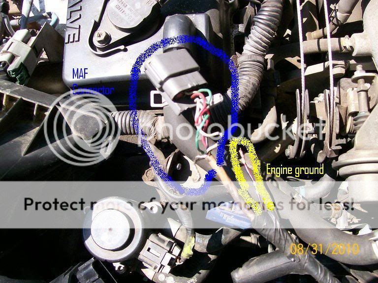 2000 sentra GXE MAF wiring - Nissan Sentra Forum - B15, B16 and B17