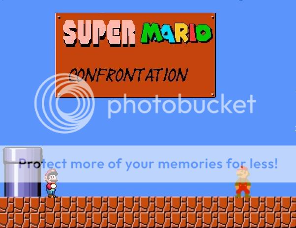 Super Mario Confrontation Pictures, Images and Photos