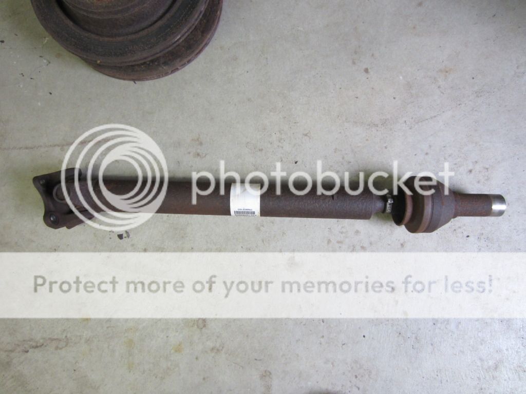 Remove front drive shaft